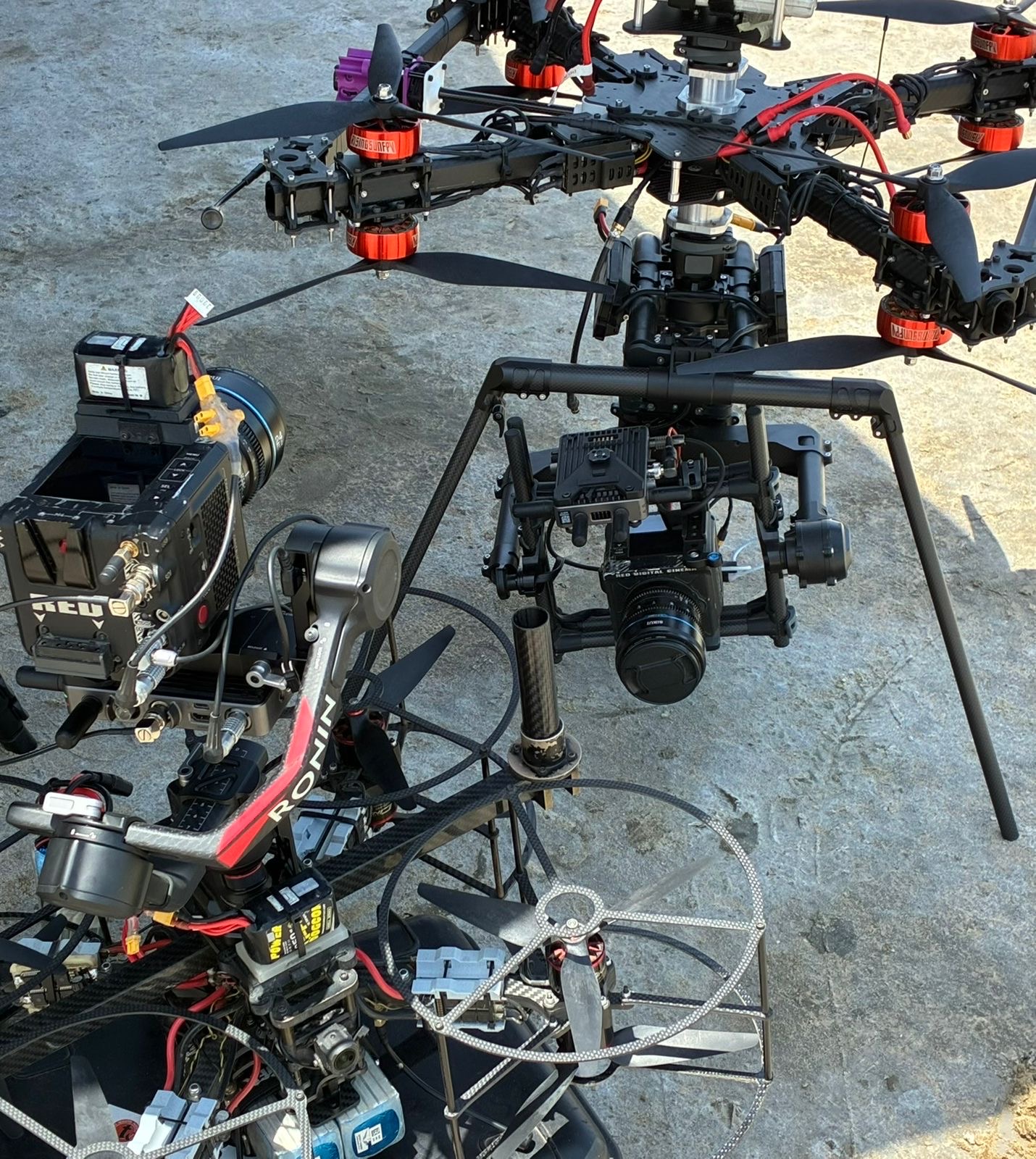 Fleet of cinema drones ready for deployment